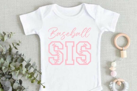 Baseball Sis SVG Cut File for Game Day