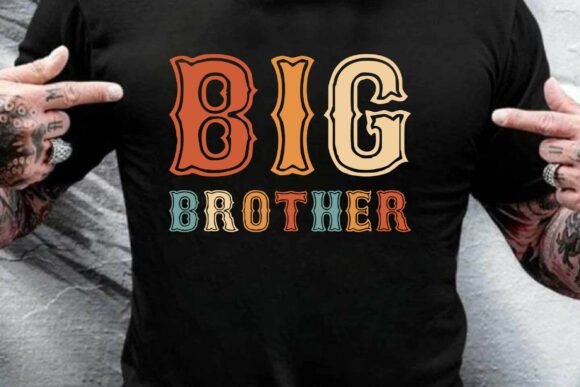 Big Brother SVG, Big Brother T-shirt
