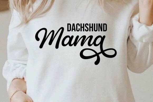 Dachshund Mama SVG, Dachshund Mama PNG