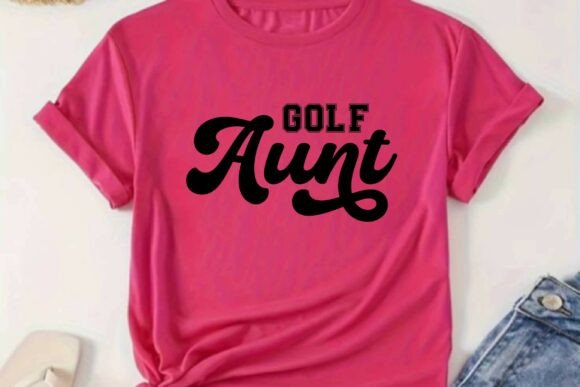 Golf Aunt SVG Review: Real Embroidery Use