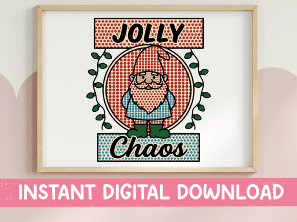 Jolly Chaos Gnome Retro SVG Review