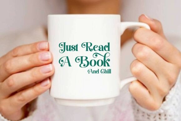 Just Read a Book and Chill SVG T-Shirt