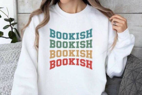 Retro Bookish SVG PNG T-shirt Design Review